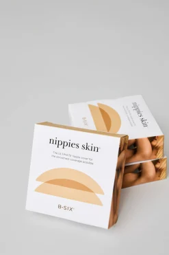 B-Six Bride To Be Dresses*Adhesive Nipple Covers - Creme