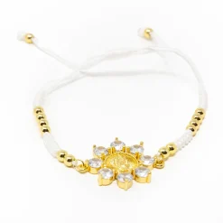 Mary Kathryn Design Jewelry*Adjustable CZ Saint Bracelet