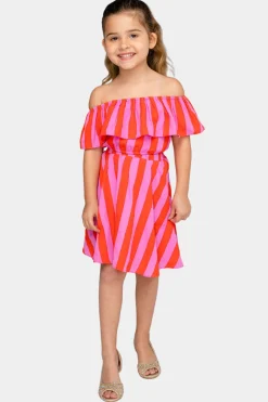 BuddyLove Clothing Label Tween | Tween + Girls*Ainsley Girl's Top and Skirt Set - Hot Tamale