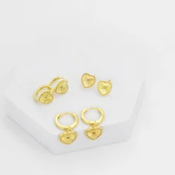 Treasure Jewels, Inc. Jewelry*All Hearts Stud Earring Set