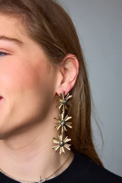 Ever Alice Jewelry*Alli Statement Earrings - Pyrite