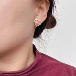 Mary Kathryn Design Jewelry | Bride To Be Dresses*Amber Heart Earrings