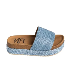 Naughty Monkey Shoes*Anna Sandals in Blue