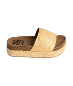 Naughty Monkey Shoes*Anna Sandals in Natural