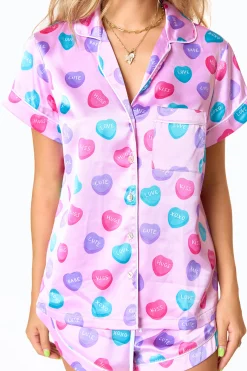 BuddyLove Clothing Label Pajamas*Aurora Pajama Set - Sweet Hearts