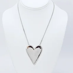 Treasure Jewels, Inc. Jewelry*Big Love Silver Necklace