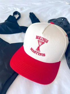 KenzKustomz Hats*Bikinis & Martinis Vintage Trucker Hat