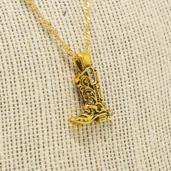 Mary Kathryn Design Jewelry*Boot Kickin Necklace