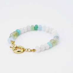 Treasure Jewels, Inc. Jewelry*Brooke Bracelet Mint and White