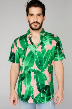 BuddyLove Clothing Label Tops*BuddyLove Robert Button Down Dress Shirt - Key West