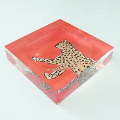 CB Studio Home & Gift*Catchall Tray - Leopard New!