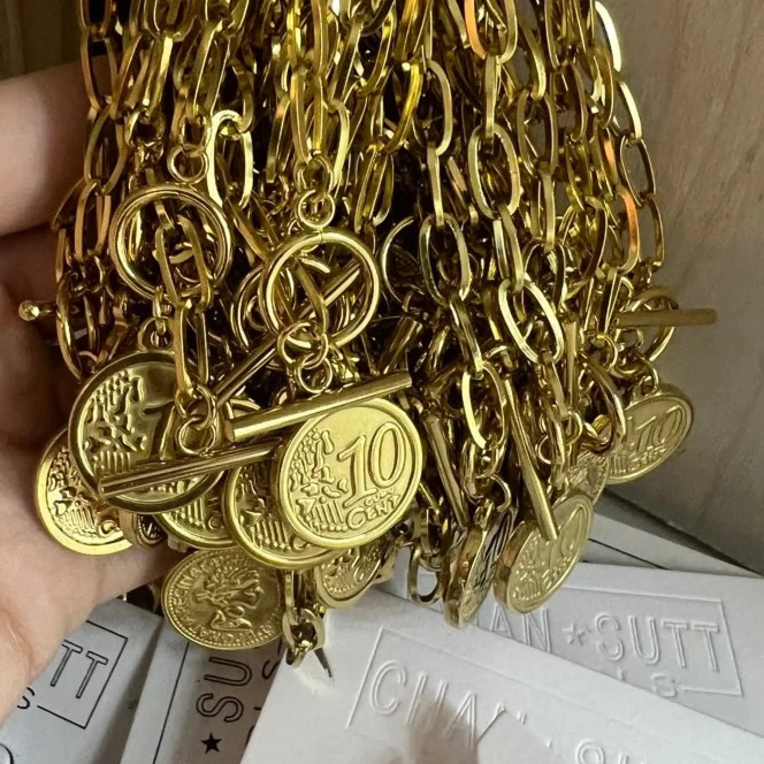 Chansuttpearls Jewelry*COIN NECKLACE