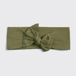 KITSCH Beauty*Cotton Adjustable Headband 2pc - Moss