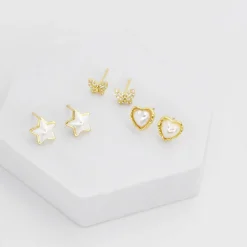 Treasure Jewels, Inc. Jewelry*Cutie Stud Set Earrings