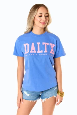 BuddyLove Clothing Label Tops*DALTX Graphic Tee - Flo