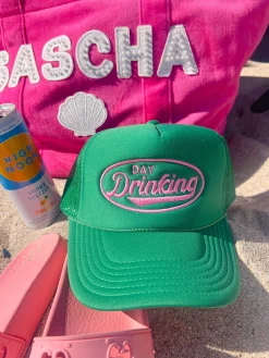 KenzKustomz Hats*Day Drinking Trucker Hat