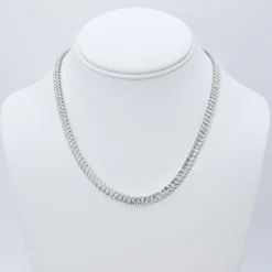 Treasure Jewels, Inc. Jewelry*Diamond Dreams Silver Necklace