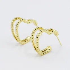 Treasure Jewels, Inc. Jewelry*Dual Heart Earring