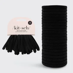 KITSCH Beauty | Home & Gift*Elastic Hair Ties 20 Pack - Black