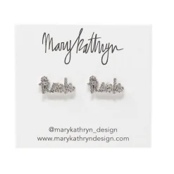 Mary Kathryn Design Jewelry*F*** Rhinestone Studs