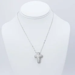 Treasure Jewels, Inc. Jewelry*Faithful Glow Silver Necklace