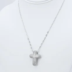 Treasure Jewels, Inc. Jewelry*Faithful Glow Silver Necklace