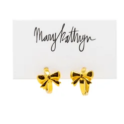 Mary Kathryn Design Jewelry*Fancy Girl Ribbon Huggies