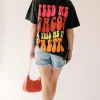 Shop Karma Tees Tops*Feed Me Tacos Graphic Tee