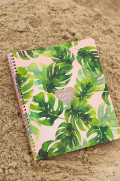 BuddyLove Clothing Label Home & Gift | Swim*Floral Notebook - Palm