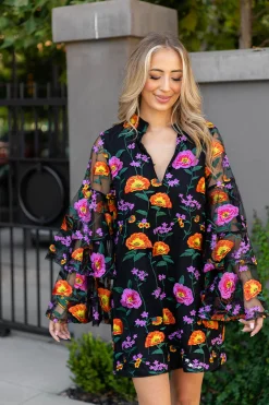 BuddyLove Clothing Label Long Sleeve Dresses | Party Dresses*Gayle Long Sleeve Mini Dress - Westwind