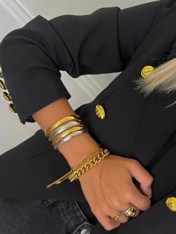 Chansuttpearls Jewelry*GEMMA BANGLE