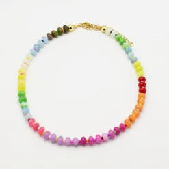 Treasure Jewels, Inc. Jewelry*Gemstone Multi Colored Necklace