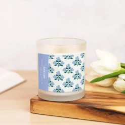 CB Studio Home & Gift*Glass Candle - Betsy Blue (Ocean Breeze)