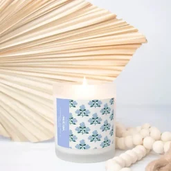CB Studio Home & Gift*Glass Candle - Betsy Blue (Ocean Breeze)