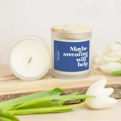 CB Studio Home & Gift*Glass Candle - Swearing (Ocean Breeze)