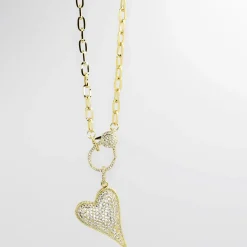 Treasure Jewels, Inc. Jewelry*Gold Clip Heart