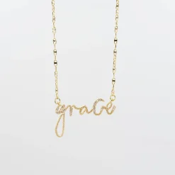 Treasure Jewels, Inc. Jewelry*Grace Gold Necklace