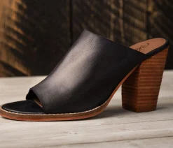 Naughty Monkey Shoes*Hallie Heeled Sandal in Black