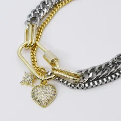 Treasure Jewels, Inc. Jewelry*Hearts and Stars Glow Bracelet