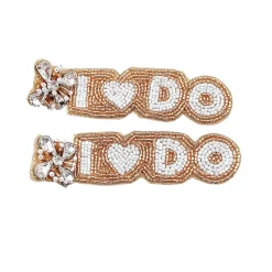 Treasure Jewels, Inc. Jewelry | Bride To Be Dresses*I do Beaded Earrings