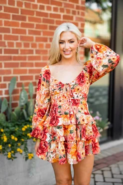 BuddyLove Clothing Label Long Sleeve Dresses | Brunch Dresses*Jodi Ruffle Mini Dress -