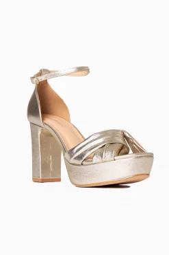 PGF Footwear Shoes*Julie Heel - Pewter