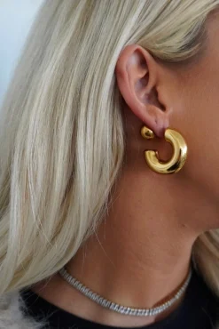 Chansuttpearls Jewelry*KYLAN HOOPS