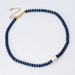 Treasure Jewels, Inc. Jewelry*Lady In Blue Gemstone Necklace