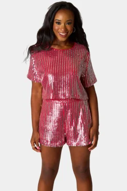 BuddyLove Clothing Label Sets*Laura Sequin Set - Red