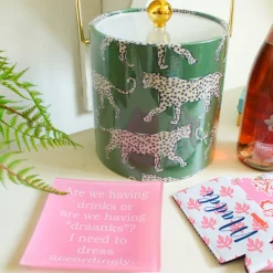 CB Studio Home & Gift*Leopard Ice Bucket