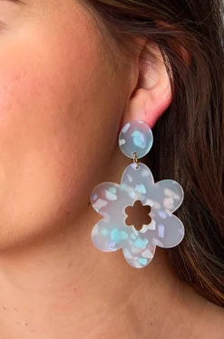 Linny Co Jewelry*xx BL Gigi Statement Earring - Seaglass