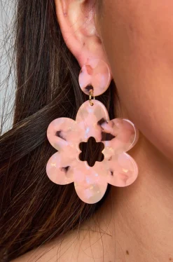 Linny Co Jewelry*xx BL Gigi Statement Earring - Peachy