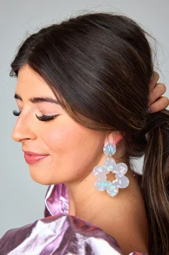 Linny Co Jewelry*xx BL Gigi Statement Earring - Seaglass