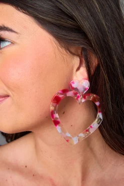 Linny Co Jewelry | Bride To Be Dresses*xx BL Grayson Statement Earrings - Love